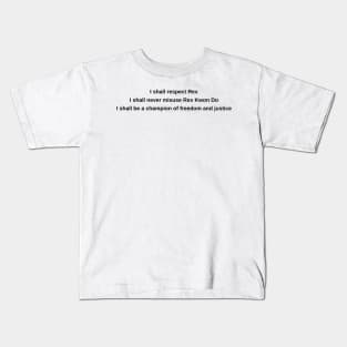 I Shall Respect Rex from Napoleon Dynamite Kids T-Shirt